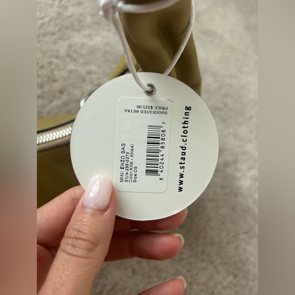 STAUD Enzo Khaki bag - Picture 9 of 13